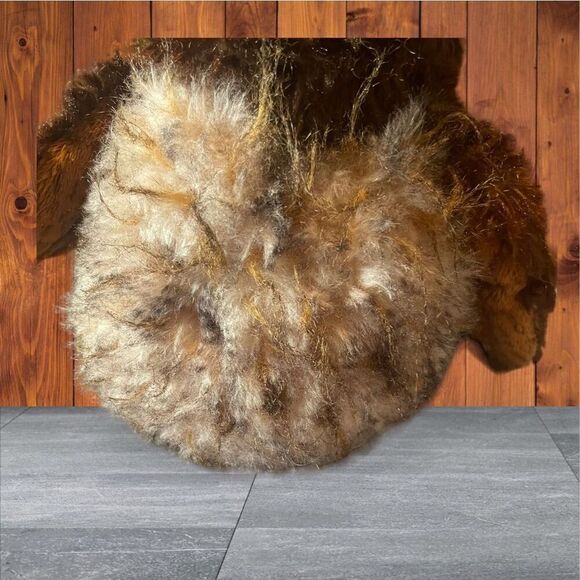 Ganz Kids Brown Polyester Webkinz Barred Fluffy Owl Plush Toy - Picture 3 of 14